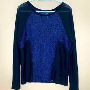 Black and Blue Sweater